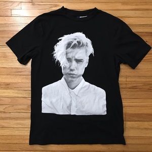 H&M Justin Bieber Purpose World Tour Black T-Shirt